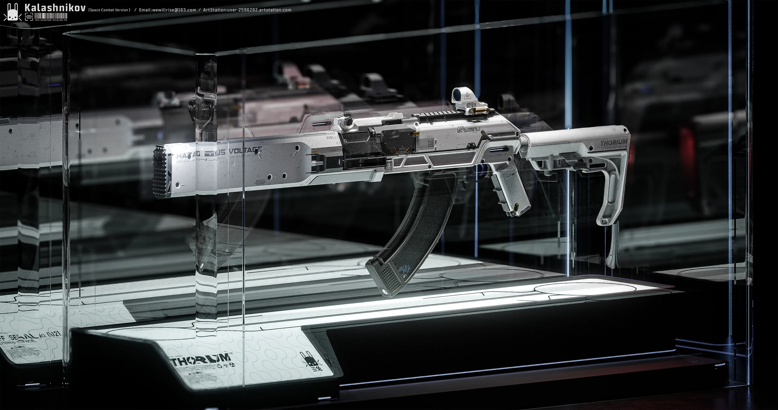 KV-1 Postmodern — presentation case, concept artwork by Bida Wang